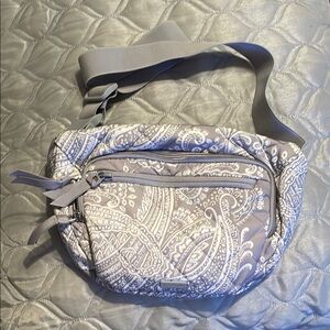 Gray Patterned Vera Bradley Women's Belt Bag